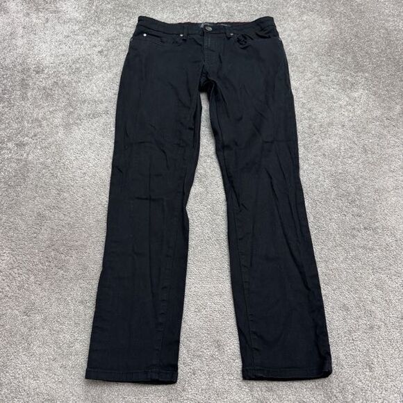 Ben Sherman Stretch Fit Slim Straight Denim Jeans Mens 33x32 Black Cotton Casual - Picture 1 of 14